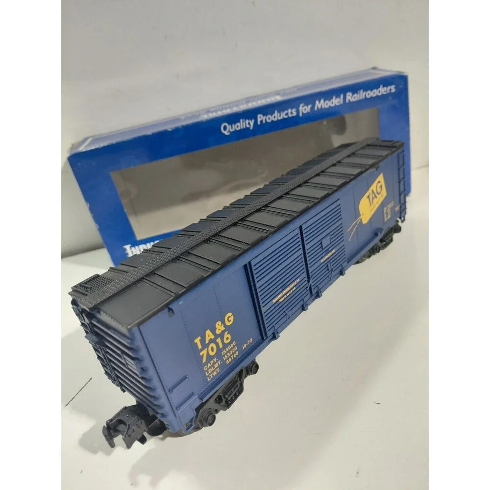 Industrial Rail 1103 O Gauge Model Railroad TN AL GA TAG 2x Door Boxcar w/Box